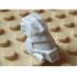 Minifigure, Head, Modified Bionicle Piraka Thok Plain: {светло каменно сив}