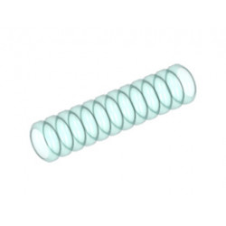 Hose, Ribbed 7mm D. 4L: {прозрачно светло син}