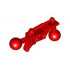 Technic, Ball Joint 2 x 7 with 2 Ball Joints: {ярко червен}
