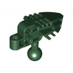 Bionicle Head Connector Block (Vahki): {земно зелен}