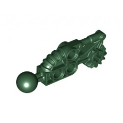 Bionicle Toa Hordika Arm Lower Section with Ball Joint: {земно зелен}