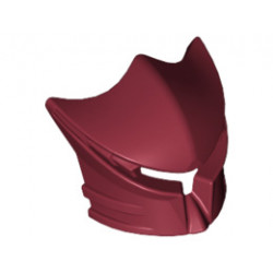Minifigure, Visor Fanciful for Vladek: {нов тъмно червен}