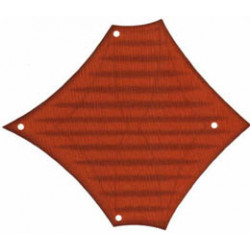 Cloth Sail 26 x 22 Jabba's Sail Barge with Brown Line Pattern: {тъмно оранжев}