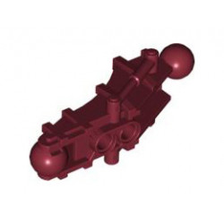 Bionicle Toa Hordika Leg Section: {нов тъмно червен}