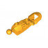 Bionicle Toa Inika Leg Lower Section: {огнено жълто-оранжев}