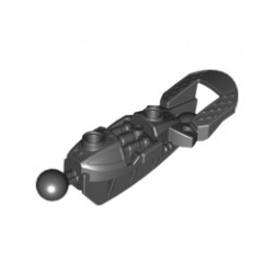 Bionicle Toa Inika Leg Lower Section: {черен}