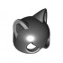 Minifigure, Headgear Mask Catwoman, Large Gap between Eye Holes: {черен}