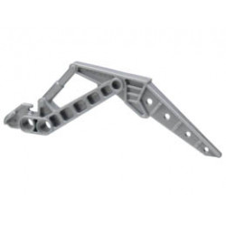 Bionicle Visorak Fang with 2 Pin Holes (Oohnorak) : {сребрист}