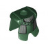 Minifigure, Armor Breastplate with Leg Protection, Adric/Kentis Chain Mail Pattern: {земно зелен}