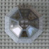 Windscreen 10 x 10 x 4 Canopy Octagonal with TIE Advanced Pattern: {прозрачен}