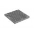 Brick, Modified 12 x 12 with 3 Pin Holes on each Side and Axle Holes in Corners: {умерено каменно сив}