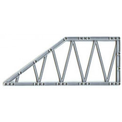 Support 31 x 13 Girder, Trapezoid: {умерено каменно сив}