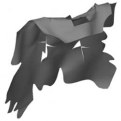 Cloth Cape, Vezon Large Figure: {черен}