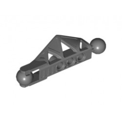 Bionicle Rahkshi Leg Lower Section: {тъмно каменно сив}
