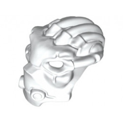 Bionicle Mask Iden (Rubber): {бял}