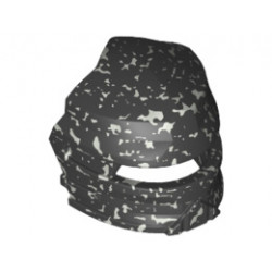 Minifigure, Visor Fanciful for Santis: {сиво сребрист, дифузен}