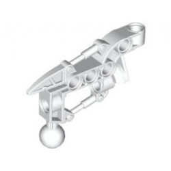 Bionicle Toa Hordika Arm Upper Section with Ball Joint: {бял}