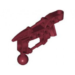 Bionicle Toa Hordika Arm Upper Section with Ball Joint: {нов тъмно червен}