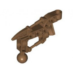 Bionicle Toa Hordika Arm Upper Section with Ball Joint: {кафяв}