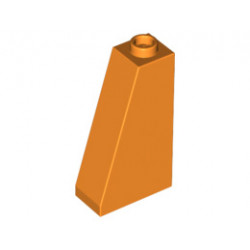 Покривна плочка 1X2x3/73° : {ярко оранжев}