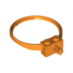 Sports Hoop with 2 Studs and Axle : {ярко оранжев}
