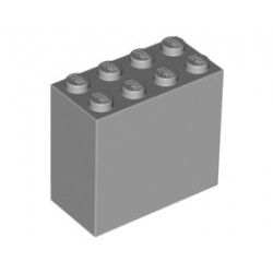 Тухличка 2X4X3: {умерено каменно сив}