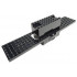 Electric, Train 9V RC Train Base 6 x 30 with IR Receivers and Battery Compartment: {черен}