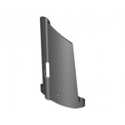 Technic, Panel Fairing #20 Large Long, Small Hole, Side A: {черен}