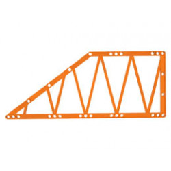 Support 31 x 13 Girder, Trapezoid: {ярко оранжев}