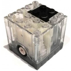 Electric, Motor 9V 4 x 4 x 3 1/3: {прозрачен}