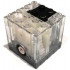 Electric, Motor 9V 4 x 4 x 3 1/3: {прозрачен}