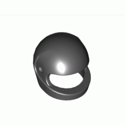 Мини каска : {черен}