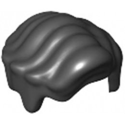Мини перука, мъжка No. 2: {черен}
