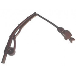 Fabuland Utensil Fishing Rod / Pole: {земно оранжев}