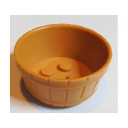 Container, Barrel Half Large: {фабюленд оранжев}
