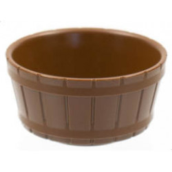 Container, Barrel Half Large: {земно оранжев}
