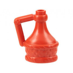 Minifigure, Utensil Flask with Handle / Jug: {ярко червен}