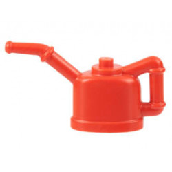 Fabuland Utensil Jerry Can (Fuel Can): {ярко червен}