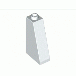 Покривна плочка 1X2x3/73°: {бял}