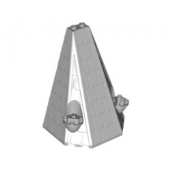 Tower Roof 6 x 8 x 9: {умерено каменно сив}