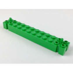 Brick, Modified 2 x 12 with Peg at each End: {ярко зелен}