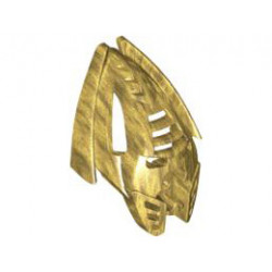 Bionicle Mask Kraahkan, 4 hole chin: {топло златист}