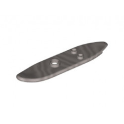 Minifigure, Utensil Surfboard Long: {сребрист}