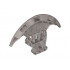 Bionicle Weapon Axonn Giant Axe Half: {сребърно метален}