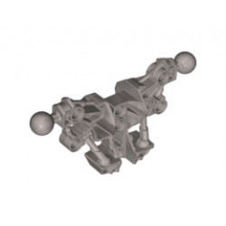 Bionicle Piraka Torso with 2 Ball Joints: {сребрист}