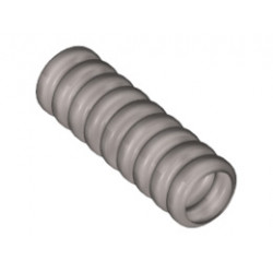 Hose, Ribbed 7mm D. 3L: {сребрист}
