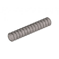 Hose, Ribbed 7mm D. 5L : {сребърно метален}