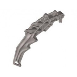 Bionicle Weapon Barraki Carapar Claw Half: {сребрист}