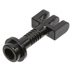 Hinge Bar with 3 Fingers and End Stud (Control Lever) : {черен}