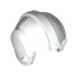 Minifigure, Headgear Helmet SW Rebel Pilot, Plain: {бял}
